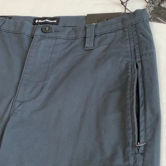 Black Diamond FLOWSTONE CHINO PANT: blue/grey - Picture 7 of 14